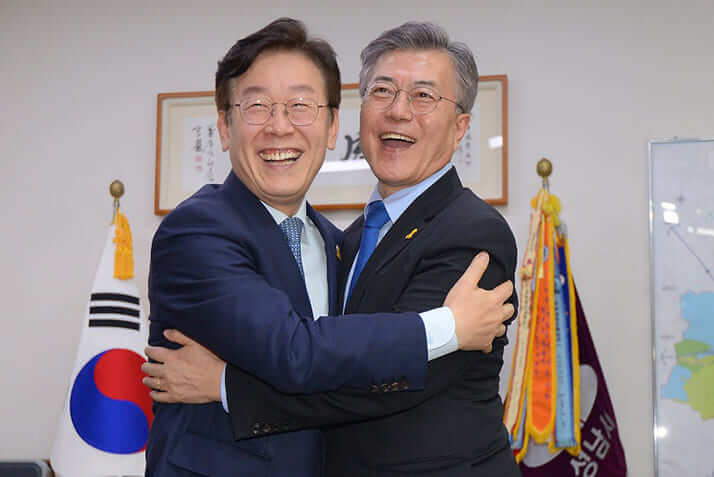 사진1) 한국의 차기대통령 유력 후보 「이재명」 「일본은 가해자」…키켄인 출자와 발언 | 데일리 신쵸 출판사