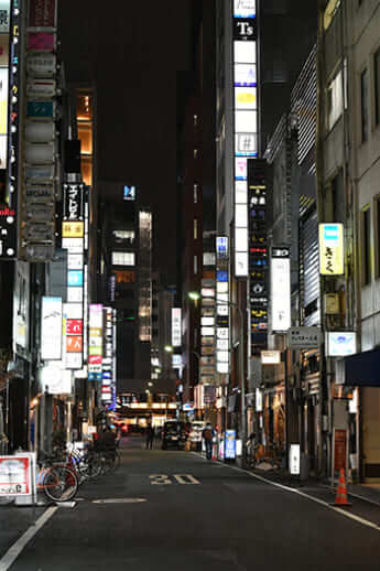 夜の銀座