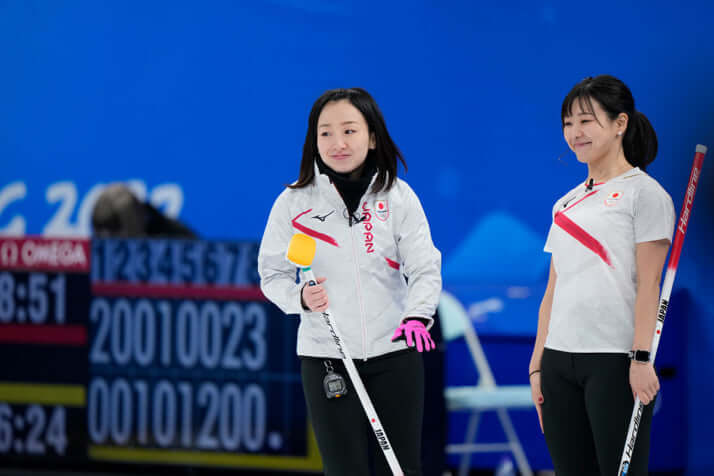 藤澤五月（左）と吉田知那美