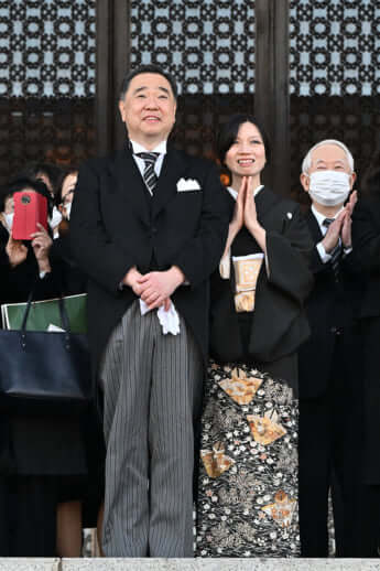 徳川家広、英美さん