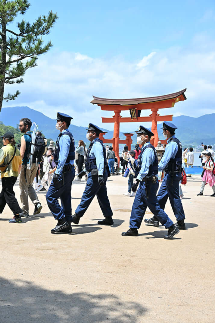 広島サミット厳戒態勢