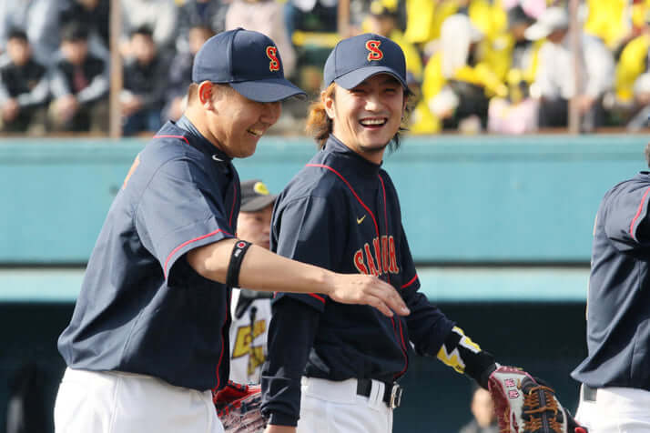 松坂大輔、上地雄輔