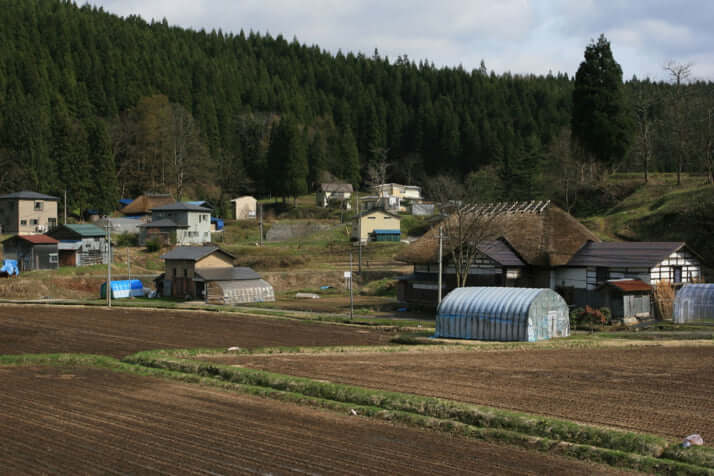 戦中からもほとんど変わらない田舎の風景_7