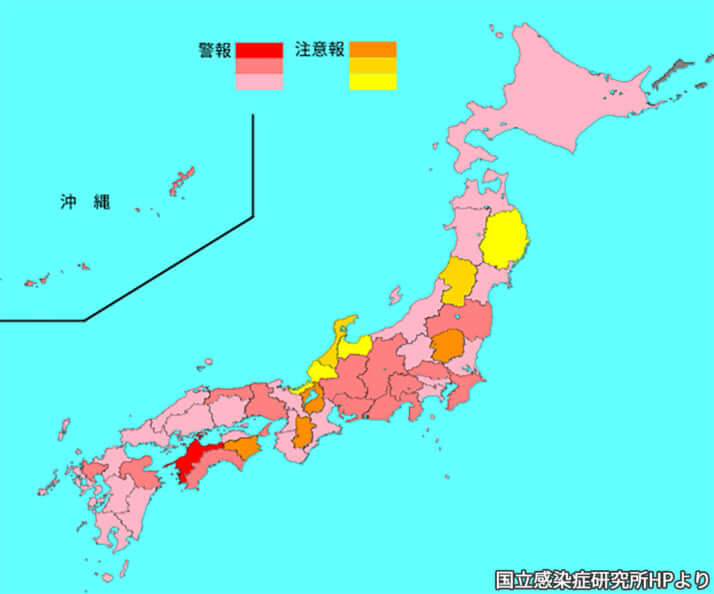 国立感染症研究所HPより