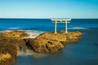 磯前神社の鳥居イメージ