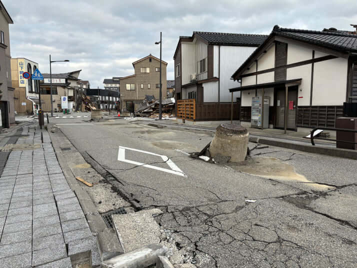 能登半島地震の被害の様子