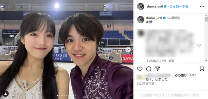 宇野昌磨、本田真凛