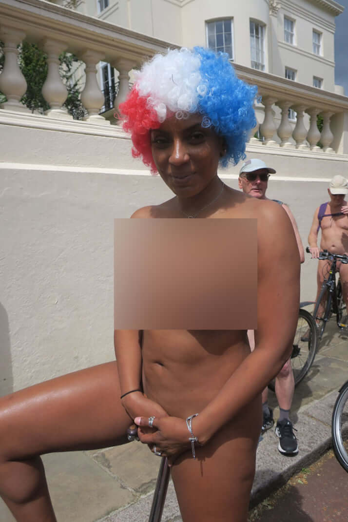 「World Naked Bike Ride in ロンドン」42