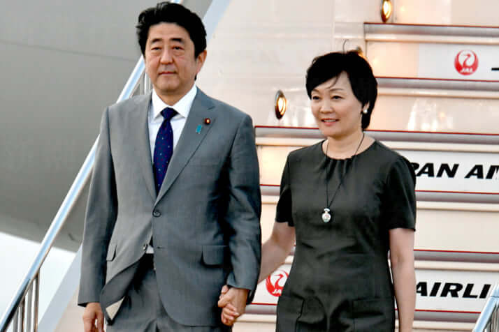 安倍晋三、安倍昭恵