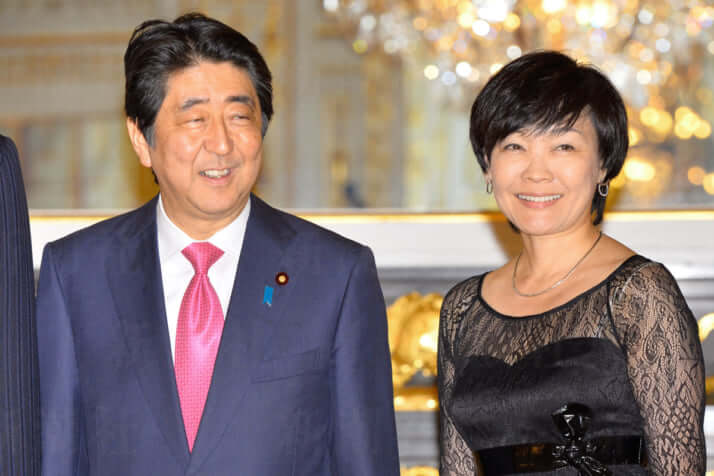 安倍晋三、昭恵夫妻