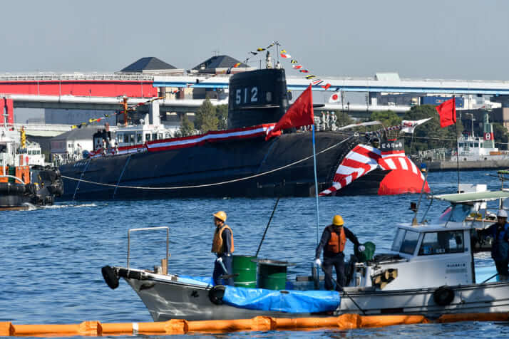 海上自衛隊潜水艦「とうりゅう」