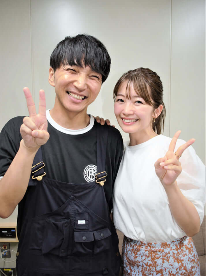 中島和彦さん、荒木美帆さん