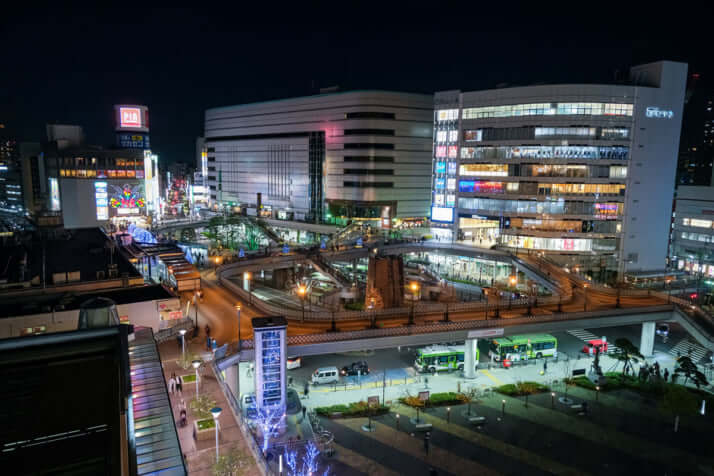 川口駅東口イメージ