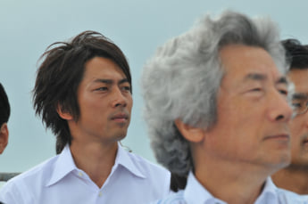 小泉進次郎、小泉純一郎