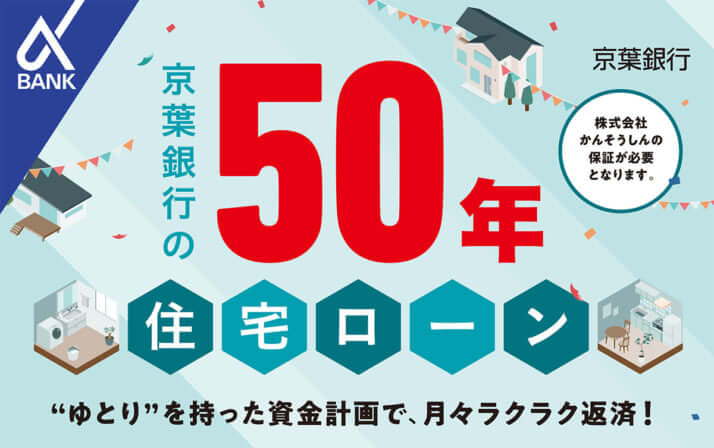 京葉銀行の「50年住宅ローン」