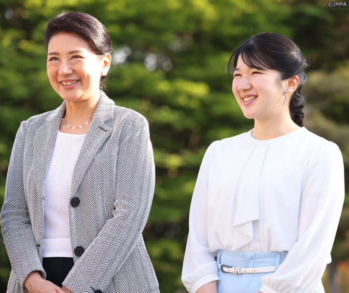 雅子さま、愛子さま