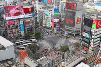 渋谷スクランブル交差点