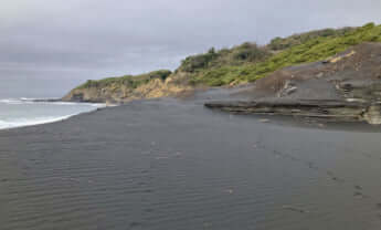 伊豆大島の海岸付近